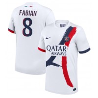 Echipament fotbal Paris Saint-Germain Fabian Ruiz #8 Tricou Deplasare 2024-25 maneca scurta